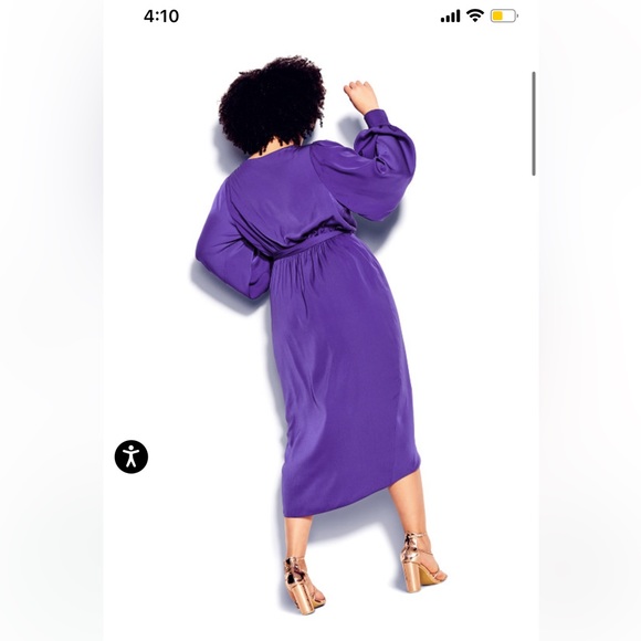 City Chic Opulent dress - Picture 4 of 7